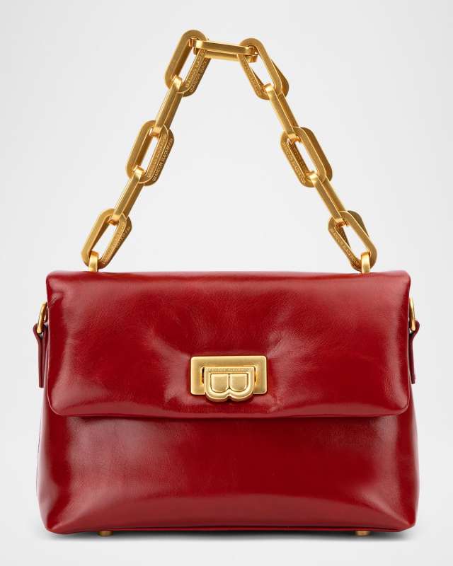 Yuta Cowhide Leather Shoulder Bag
